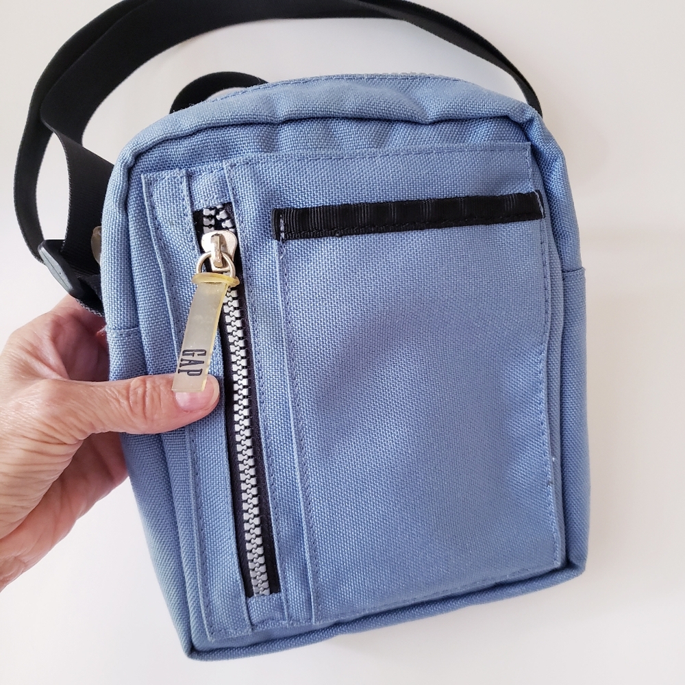 Vintage Gap Light Blue Crossbody Bag - Picture 3 of 13